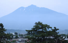 青森県弘前の街並み