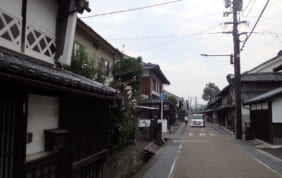 出雲街道の宿場町・津山