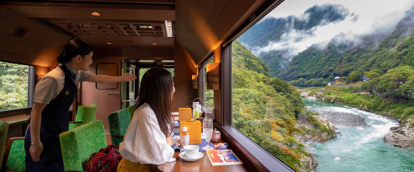 3つのものがたり列車で巡る四国周遊の旅【4日間】