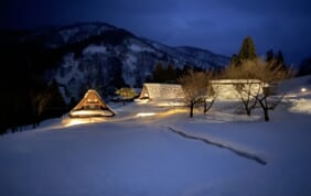 【帰着レポート】五箇山ライトアップ　白川郷と高山の旅