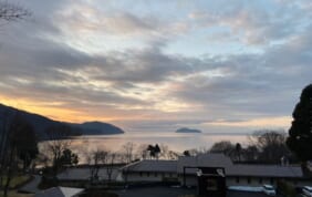 ロテル・デュ・ラクと早春の琵琶湖の旅
