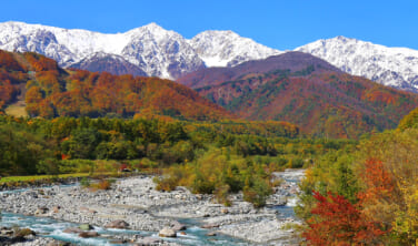 秋のアルペンルート・絶景称名滝と黒部峡谷の旅【5日間】