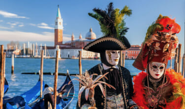 ベネチアの仮面カーニバルと南仏の春祭り【9日間】