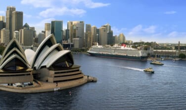 シドニーから東京へ　クイーン・エリザベスで過ごす20日間の船旅【20日間】