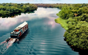 催行決定！南米アマゾン河の源流を訪ねる豪華小型船アリア　極上の船旅