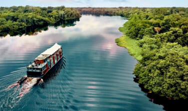 南米アマゾン河の源流を訪ねる 豪華小型船アリア 極上の船旅【12日間】