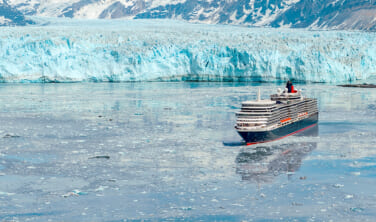 夏のアラスカ氷河湾　クイーン・エリザベスの船旅【12日間】
