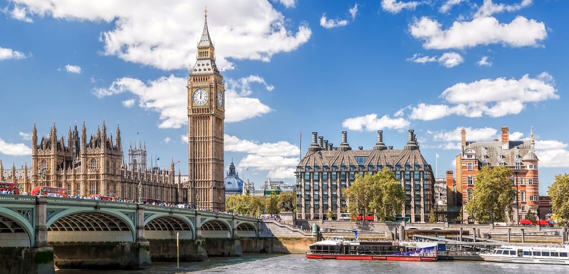 夏のロンドン滞在の旅【10日間】