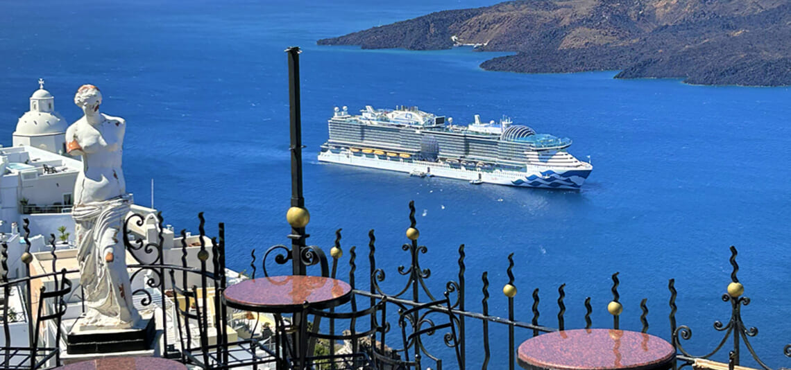 【帰国レポート】最新客船サン・プリンセスでゆく　春のティレニア海・アドリア海とミコノス・サントリーニの旅　