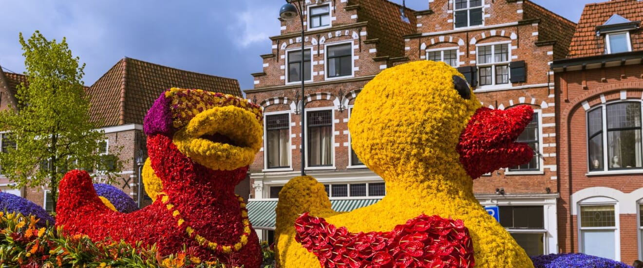 花のオランダ、ベルギーと世界最大級の花パレード【10日間】