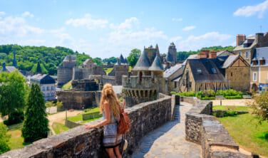 ブルターニュの美しき町々とモネの愛した島ベル・イルの旅【10日間】