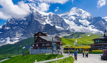 【関空・福岡発】絶景の村ミューレンで過ごす涼やかな夏旅【関空10日間・福岡11日間】