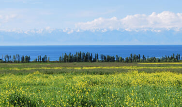 キルギス、カザフスタン 神秘のイシククル湖南岸をゆく【9日間】