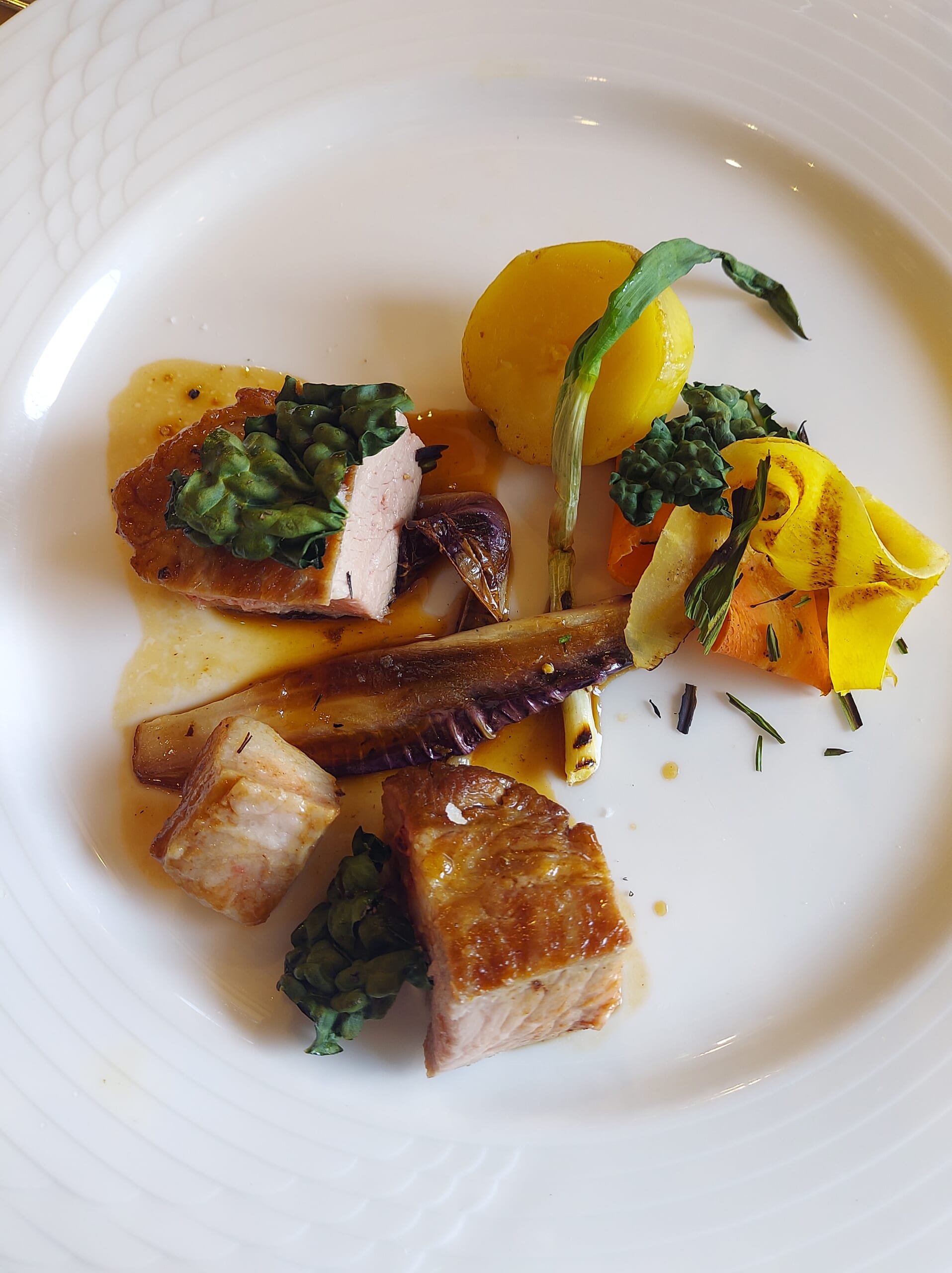 ロレオール田野畑メイン肉料理