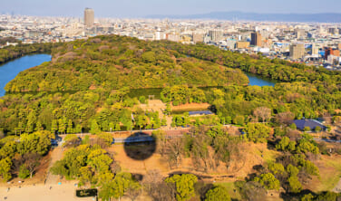 【速報・注目の旅】日本最大の古墳、仁徳天皇陵を気球に乗って上空から見学します！